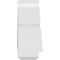 Ekena Millwork Redmond Architectural Grade PVC Gable Bracket, 84"W x 14"H x 6"D x 6"F, 4/12 Pitch GBP084X14X0606RED00 - alternate 5